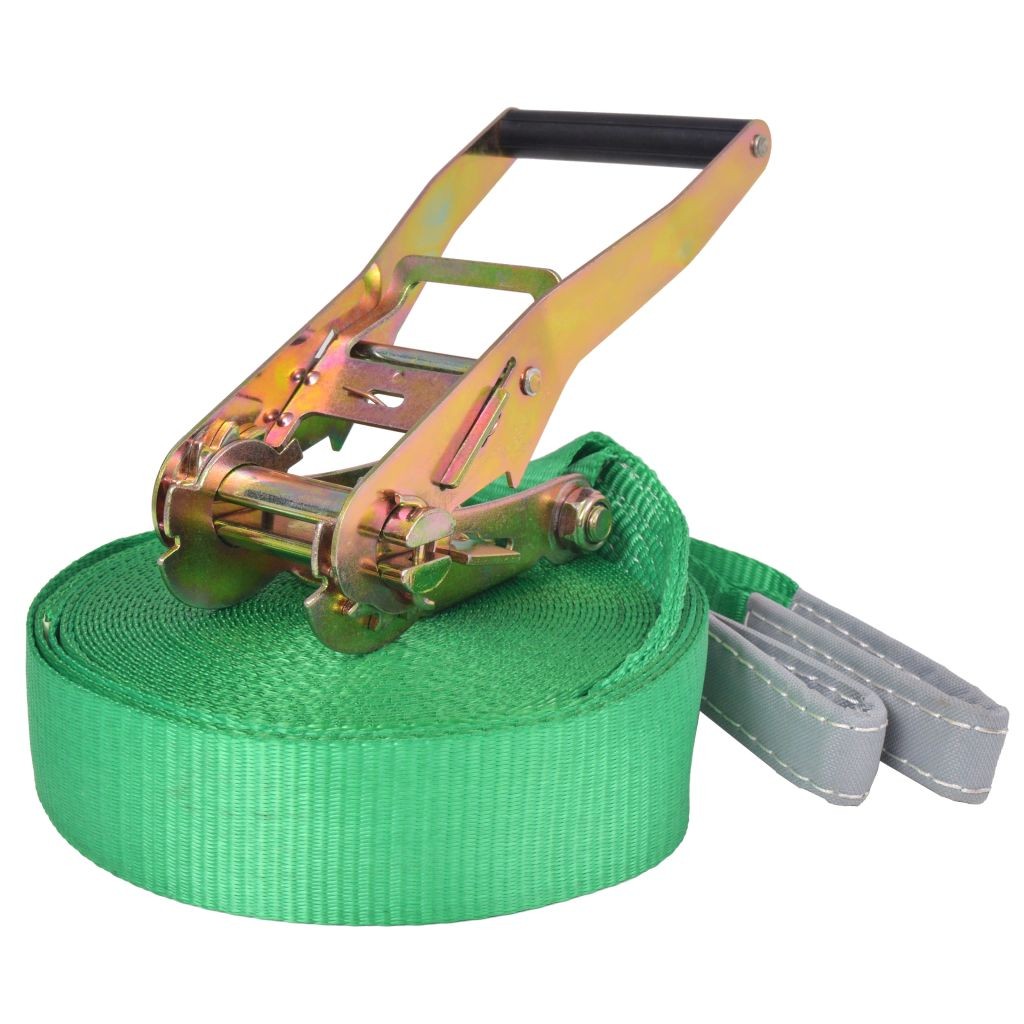Slackline 15 M X 50 Mm 150 Kg Green 14 Slackline 15 m x 50 mm 150 kg Green